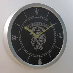 Sons of Anarchy LED Neon Wall Clock
