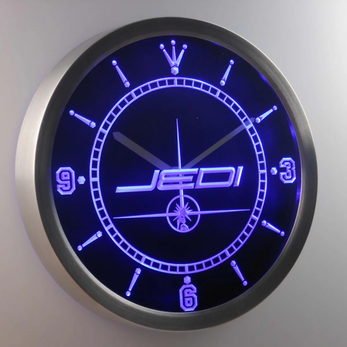 Star Wars Jedi LED Neon Wall Clock