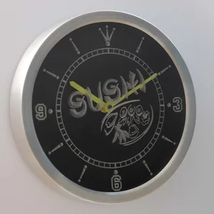 Sushi Plate LED Neon Wall Clock