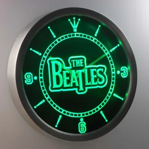 The Beatles LED Neon Wall Clock