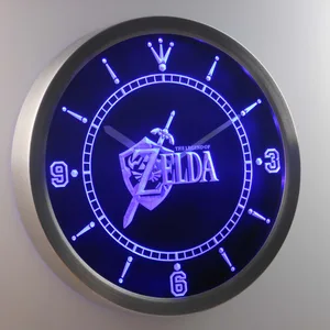 The Legend of Zelda LED Neon Wall Clock