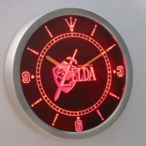 The Legend of Zelda LED Neon Wall Clock