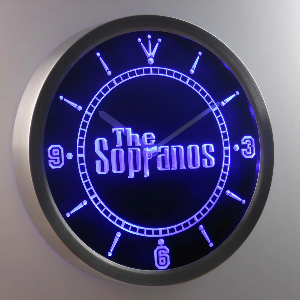 The Sopranos LED Neon Wall Clock