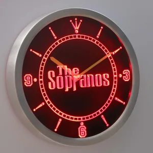 The Sopranos LED Neon Wall Clock