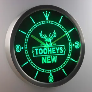 Tooheys New LED Neon Wall Clock