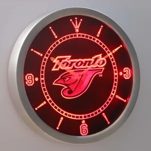 Toronto Blue Jays LED Neon Wall Clock