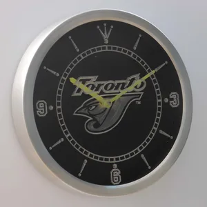 Toronto Blue Jays LED Neon Wall Clock
