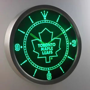Toronto Maple Leafs LED Neon Wall Clock