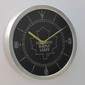 Toronto Maple Leafs LED Neon Wall Clock