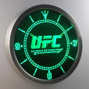 UFC Ultimate Fight Championship LED Neon Wall Clock