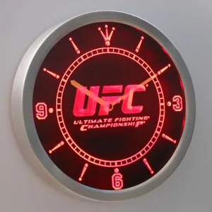 UFC Ultimate Fight Championship LED Neon Wall Clock