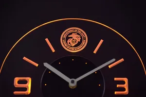 US Marine Corps Modern LED Neon Wall Clock