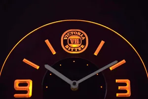 Victoria Bitter Modern LED Neon Wall Clock