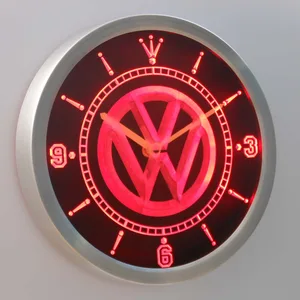 Volkswagen LED Neon Wall Clock