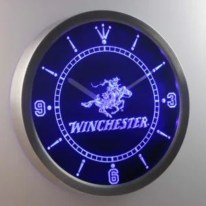 Winchester LED Neon Wall Clock