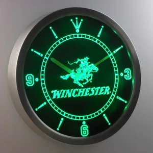 Winchester LED Neon Wall Clock