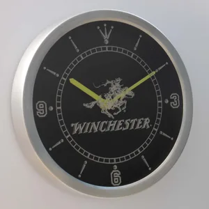 Winchester LED Neon Wall Clock
