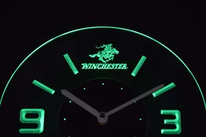 Winchester Modern LED Neon Wall Clock