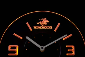 Winchester Modern LED Neon Wall Clock