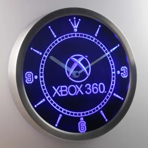 Xbox 360 LED Neon Wall Clock