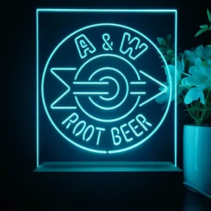 A & W Root Beer LED Desk Light