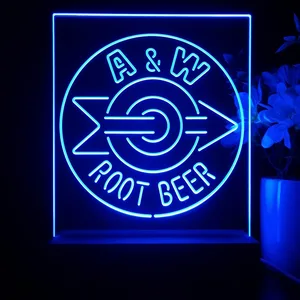 A & W Root Beer LED Desk Light