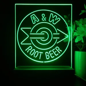 A & W Root Beer LED Desk Light