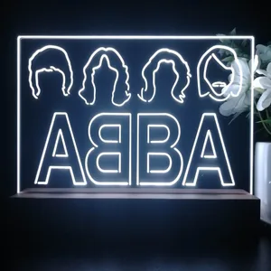 Abba Logo LED Desk Light