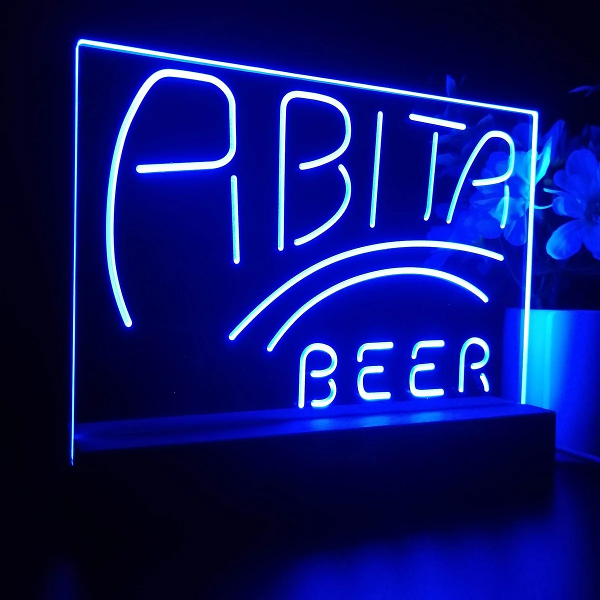 Abita Beer Banner 1 LED Desk Light