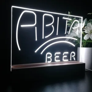 Abita Beer Banner 1 LED Desk Light