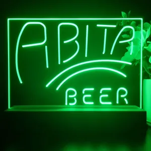 Abita Beer Banner 1 LED Desk Light
