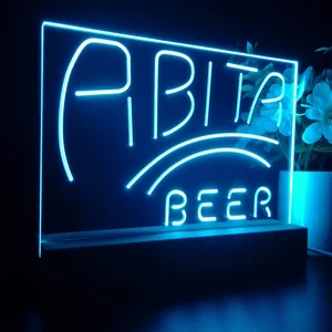 Abita Beer Banner 1 LED Desk Light
