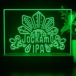 Abita Beer Jockamo IPA LED Desk Light