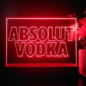 Absolut Logo LED Desk Light