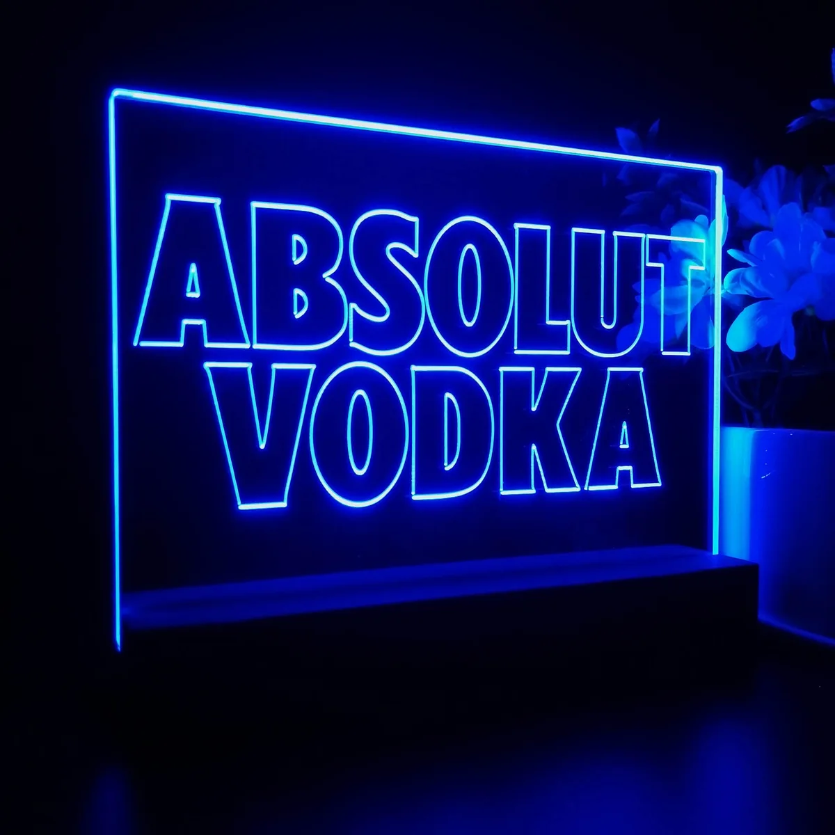 Absolut Logo LED Desk Light