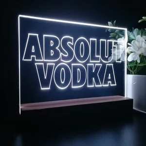 Absolut Logo LED Desk Light