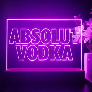 Absolut Logo LED Desk Light