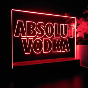 Absolut Logo LED Desk Light