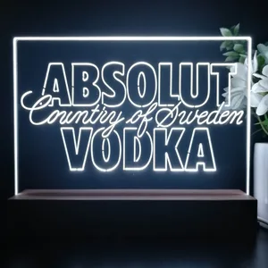 Absolut Vodka Country Of Sweden LED Desk Light