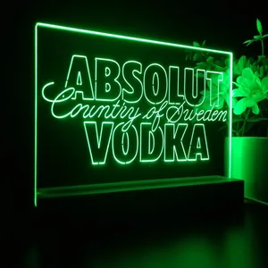 Absolut Vodka Country Of Sweden LED Desk Light