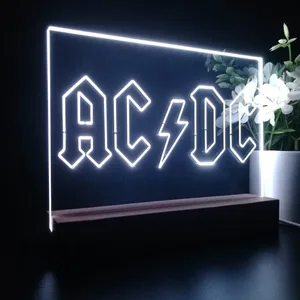 AC-DC Logo 1 LED Desk Light