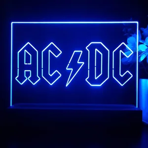 AC-DC Logo 1 LED Desk Light
