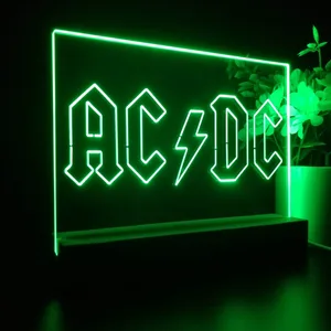 AC-DC Logo 1 LED Desk Light