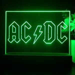 AC-DC Logo 1 LED Desk Light