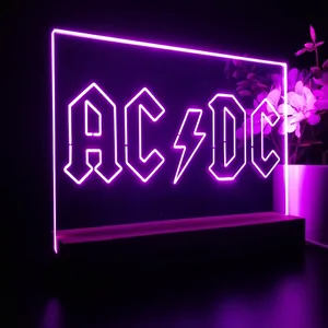 AC-DC Logo 1 LED Desk Light