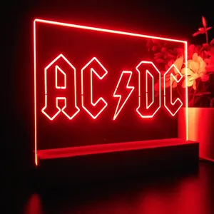 AC-DC Logo 1 LED Desk Light