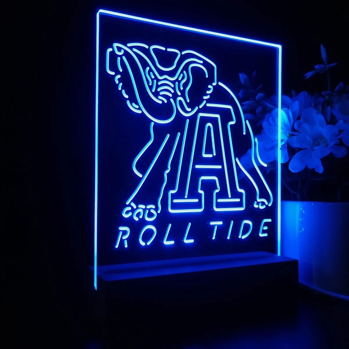 Alabama Crimson Tide Roll Tide LED Desk Light