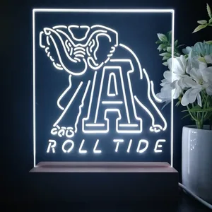 Alabama Crimson Tide Roll Tide LED Desk Light