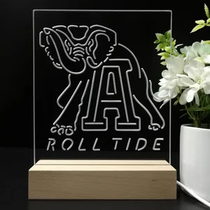 Alabama Crimson Tide Roll Tide LED Desk Light