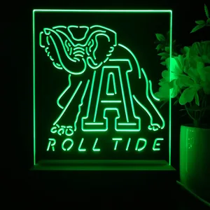 Alabama Crimson Tide Roll Tide LED Desk Light